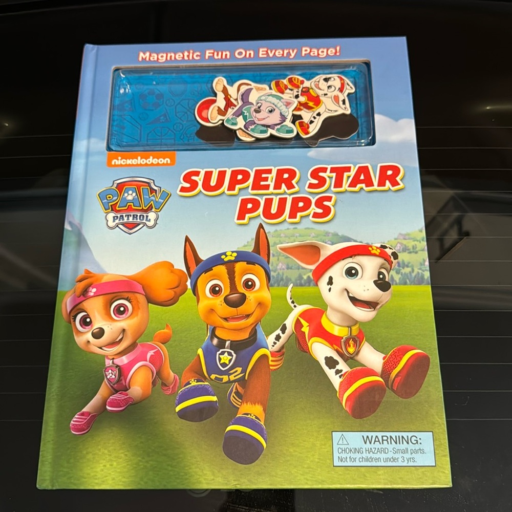 Paw patrol magnetic book